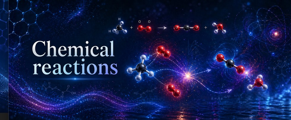 106 - Chemical reactions — reorganization paths and transition states Chemical reaction described as a reorganization path between an initial state, a transition state and a final state.