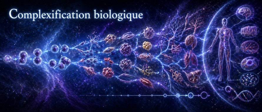 131 - Complexification biologique — différenciation, coopération et contraintes d’échelle Complexification biologique par différenciation, coopération, intégration et contraintes d’échelle.